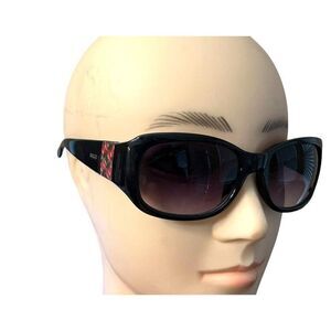 Womens Relic Sunglasses Tortoise Alison 1 WS4222 001 Gradient Dark Black Fossil